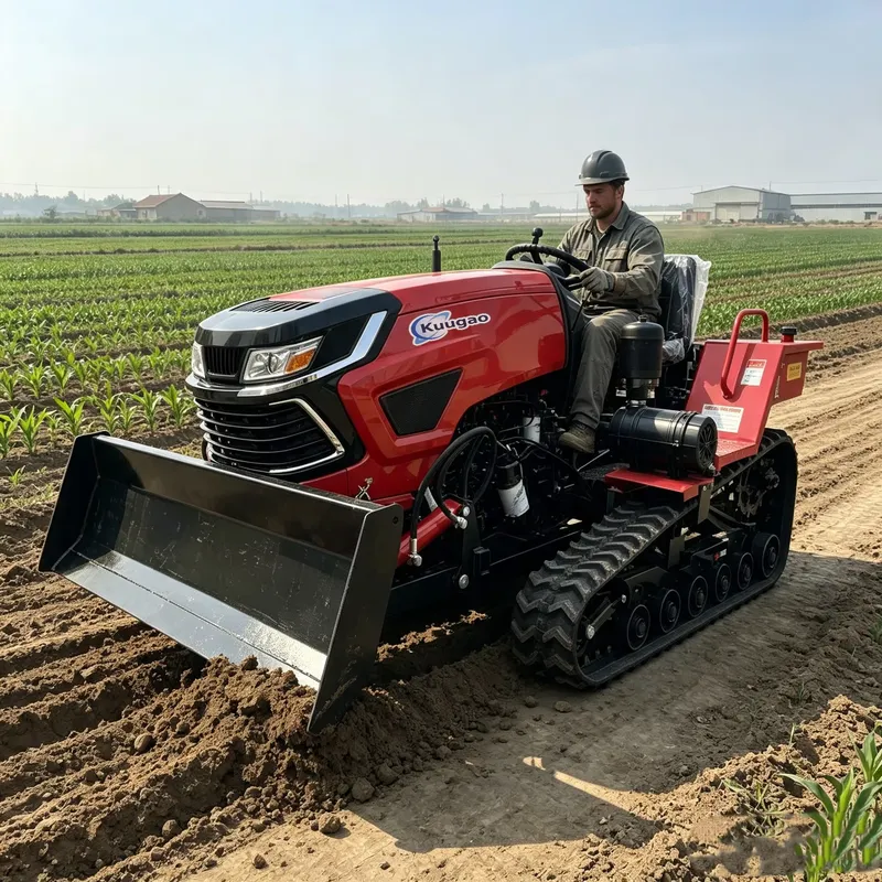 Farming Or Agriculture - Сельскохозяйственный гусеничный трактор мощностью 50 л.с.
