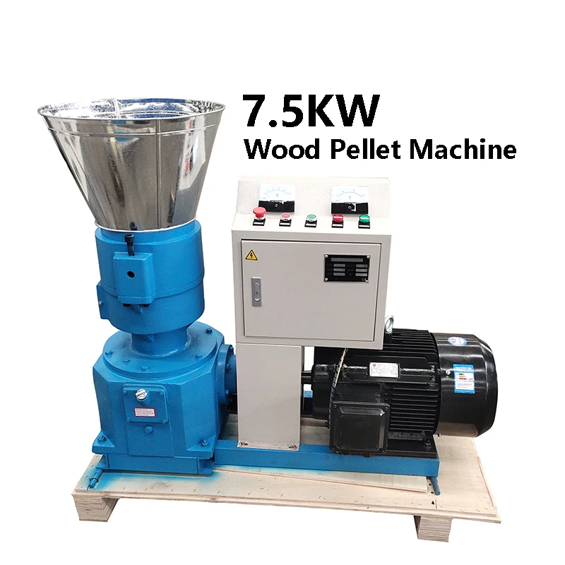 7,5 кВт машина для производств – обзор и цена Wood Pellet Making Machine