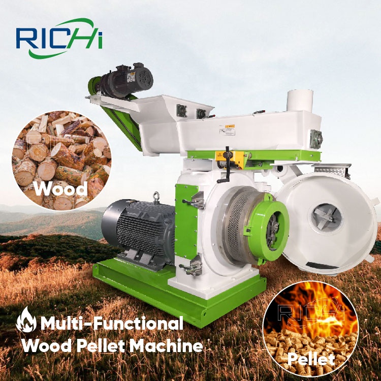 Гранулятор для древесных пелле – обзор и цена Wood Pellet Making Machine