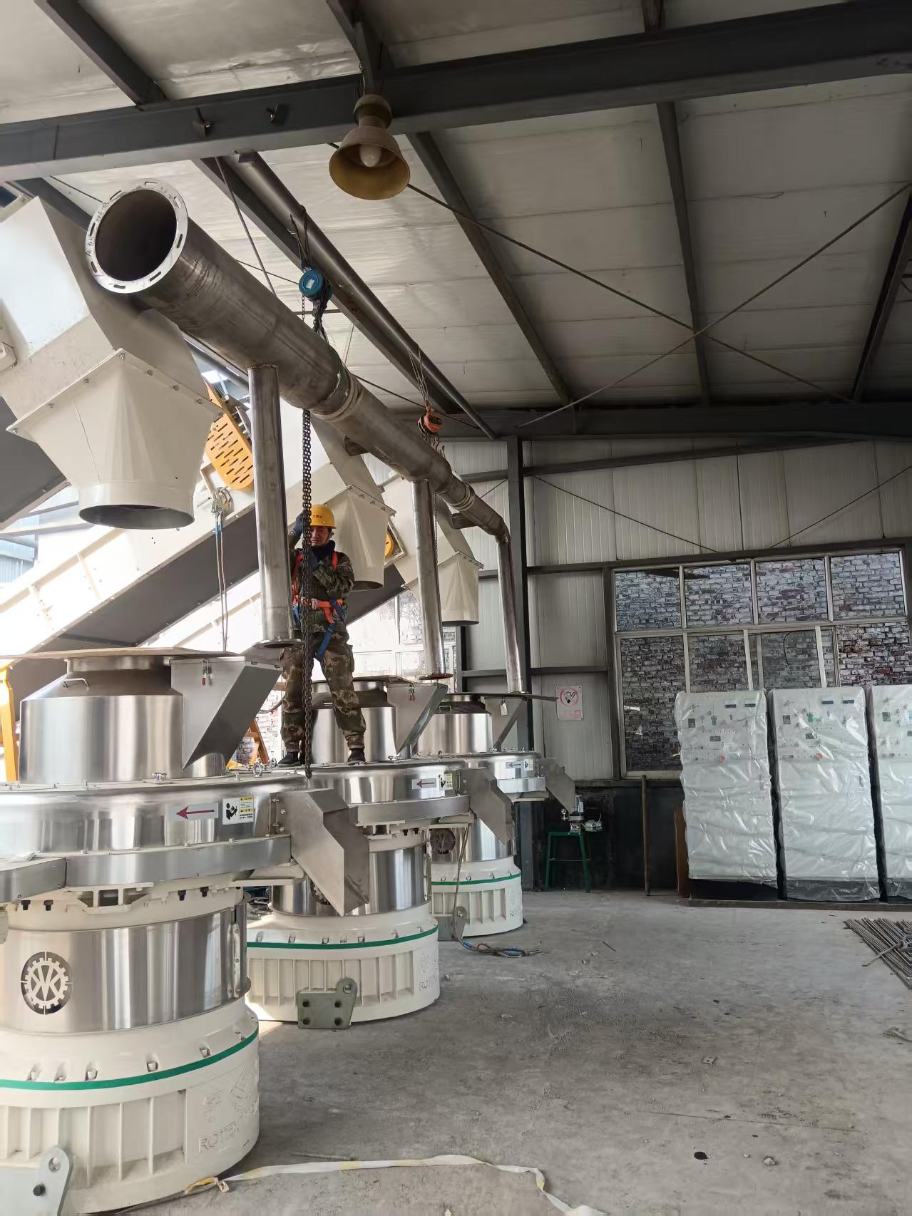 Линия по производству пеллет и – обзор и цена Wood Pellet Making Machine
