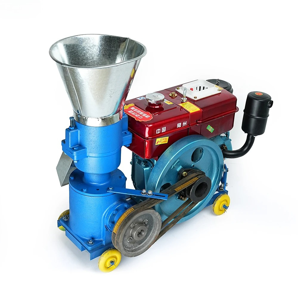 Дизельный гранулятор для корма – обзор и цена Wood Pellet Making Machine