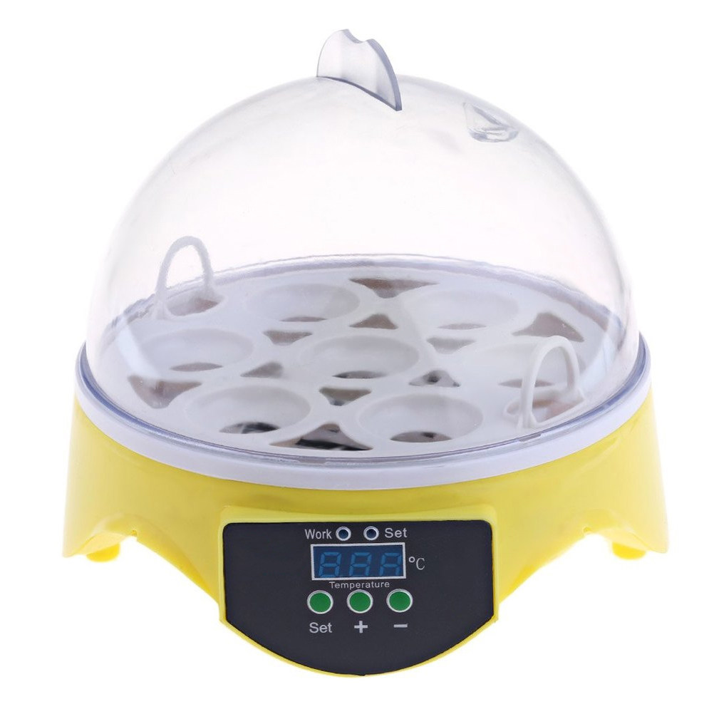 Инкубатор для 7 яиц, полуавтом – обзор и цена Poultry Incubator