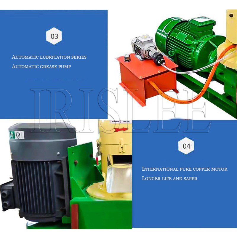 60-80 кг/ч дизельный станок дл – обзор и цена Wood Pellet Making Machine