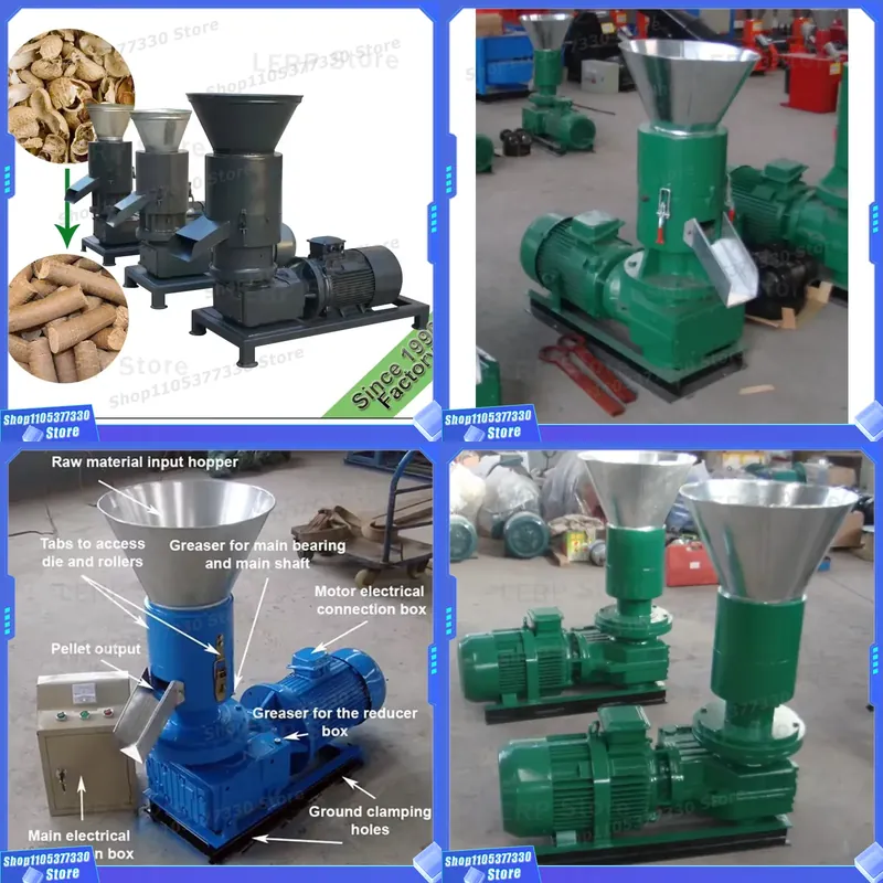Промышленный пресс для брикети – обзор и цена Wood Pellet Making Machine
