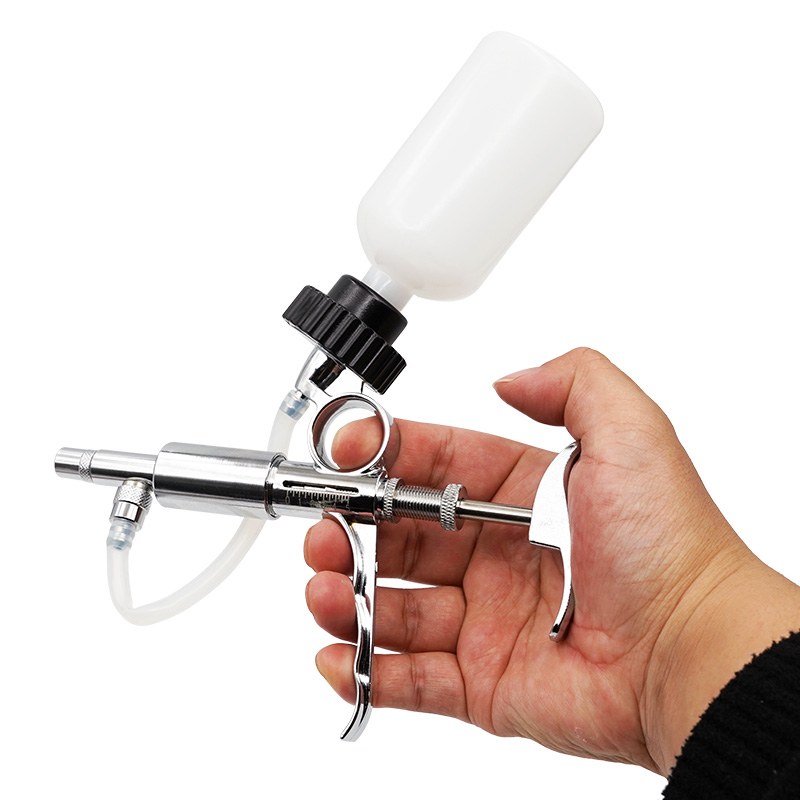 0,5-5 мл непрерывные инструмен – обзор и цена Veterinary Syringe Gun