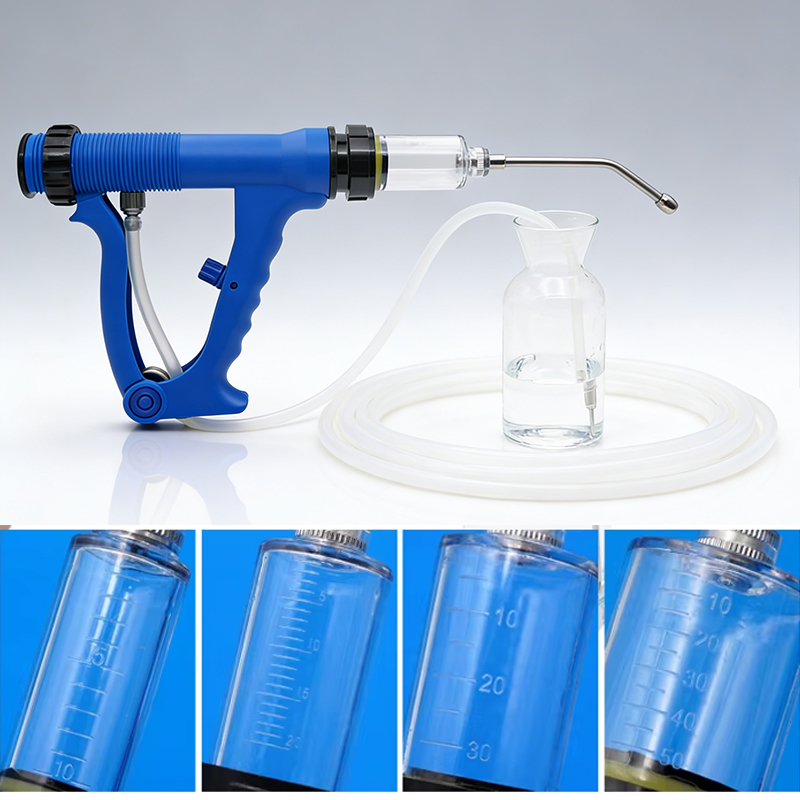 Ветеринарный металлический инъ – обзор и цена Veterinary Syringe Gun