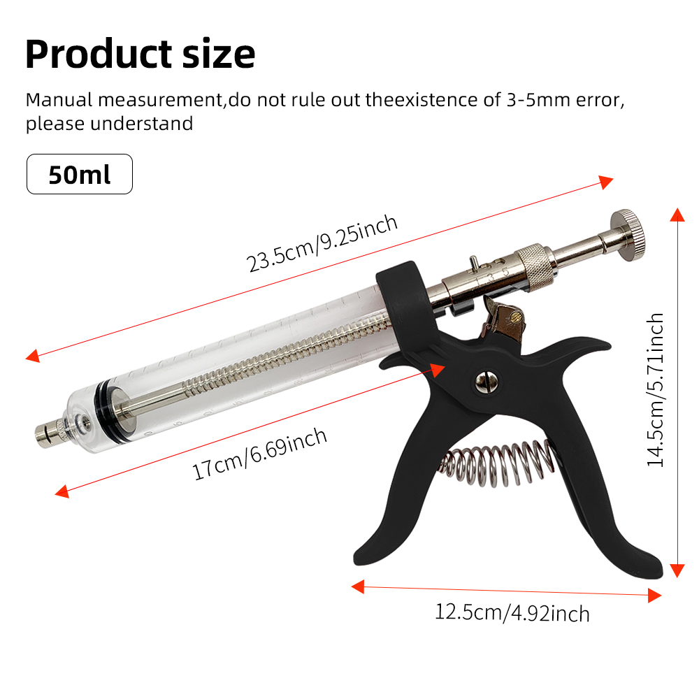 1 шт., шприц для непрерывных и – обзор и цена Veterinary Syringe Gun