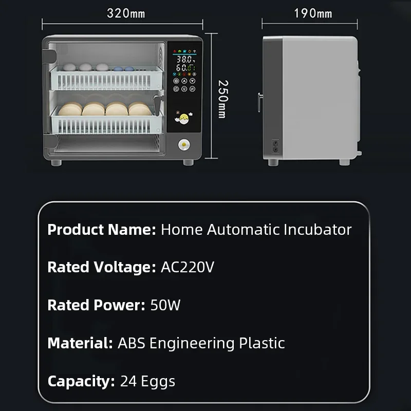 Умный автоматический инкубатор – обзор и цена Poultry Incubator
